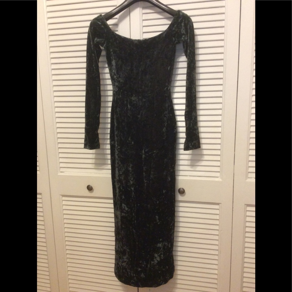 BETSEY JOHNSON vintage velvet dress